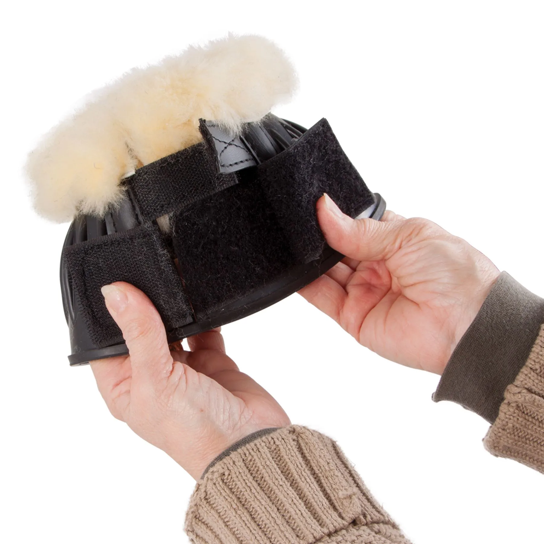 Dura-Tech® Double Lock Bell Boots With Sheepskin 3 Dura-Tech® Double Lock Bell Boots With Sheepskin - Image 3