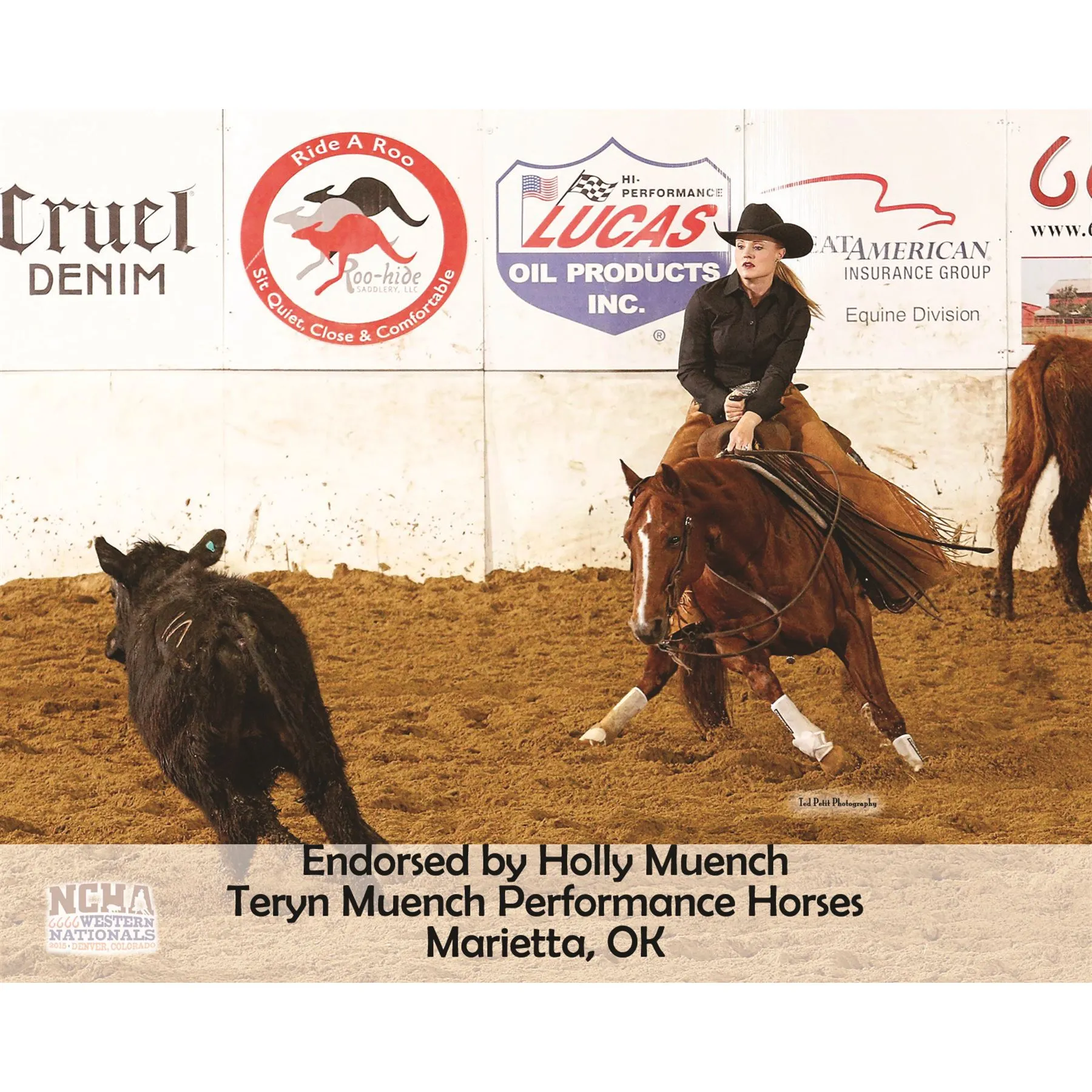 Lux Ceramic Therapy® Western Saddle Pad Liner 2 Lux Ceramic Therapy® Western Saddle Pad Liner - Image 2