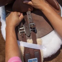 Dura-Tech® Shaped Fleece Lined English Girth -Sstack Sales Store 36434 alt d