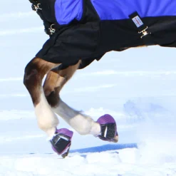 Dura-Tech® Ribbed Rubber Double Lock Bell Boots For Horses -Sstack Sales Store 37494 alt a