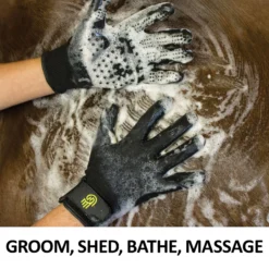 HandsOn® Grooming Gloves -Sstack Sales Store 38917 feature c overlay