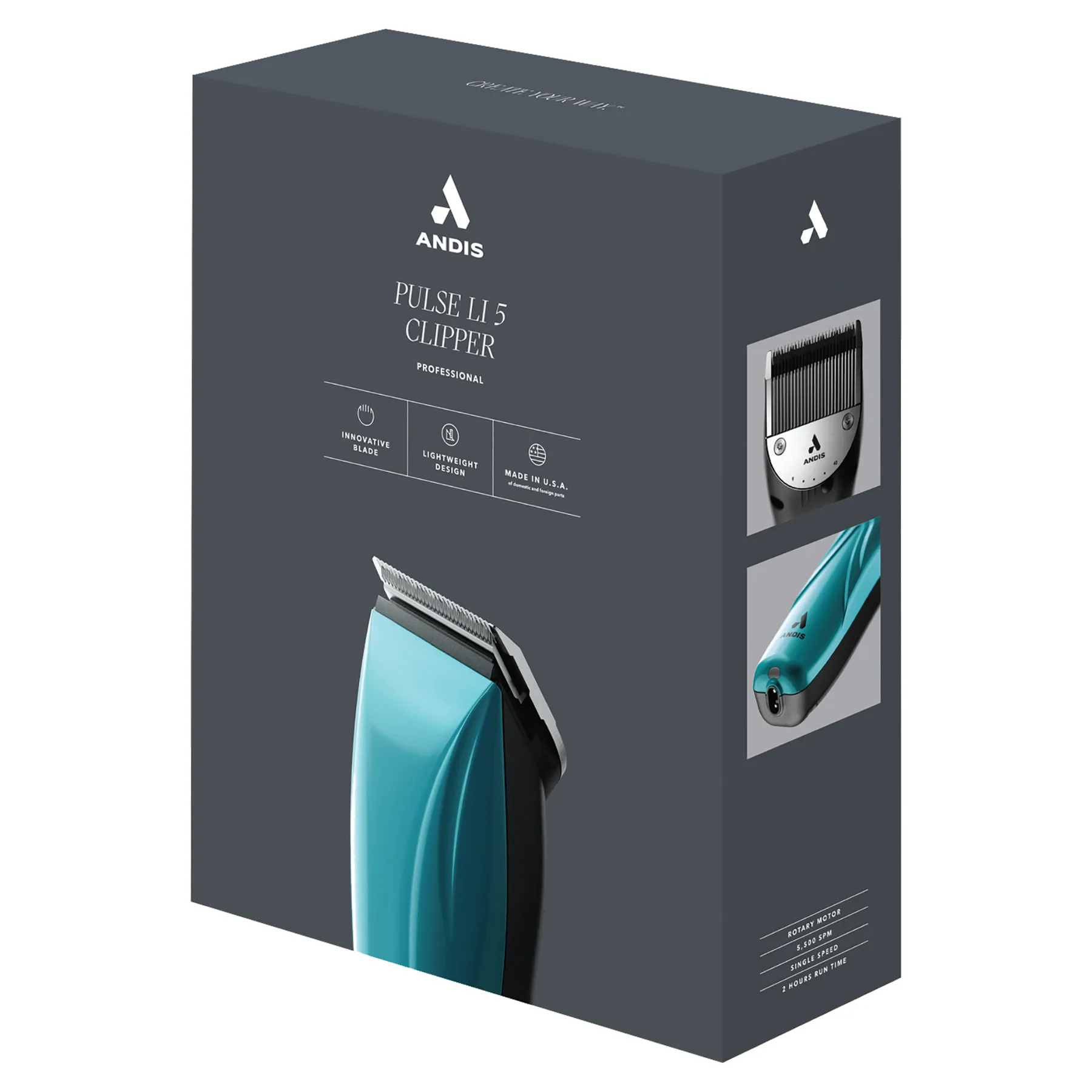 Andis® Pulse Li 5 Cord/Cordless Clippers 3 Andis® Pulse Li 5 Cord/Cordless Clippers - Image 3