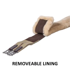 Joseph Sterling® Removable Sheepskin Lined English Girth -Sstack Sales Store 41264 feature b overlay