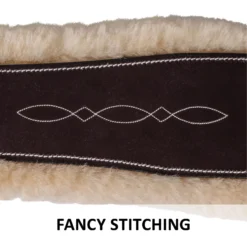 Joseph Sterling® Removable Sheepskin Lined English Girth -Sstack Sales Store 41264 feature f overlay