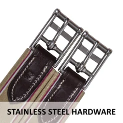 Pinnacle Anatomic Shoulder Ease English Girth -Sstack Sales Store 41267 feature e overlay