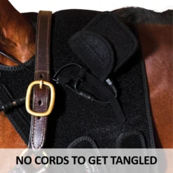 EquiCare LED Therapy® Red Light Calming Horse Bonnet -Sstack Sales Store 44163 feature d overlay